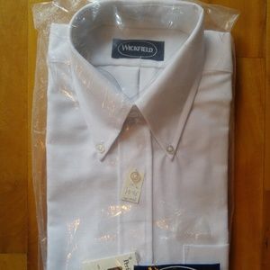 Brand New Wickfield Men's 15.5 Short Sleeve Shirt